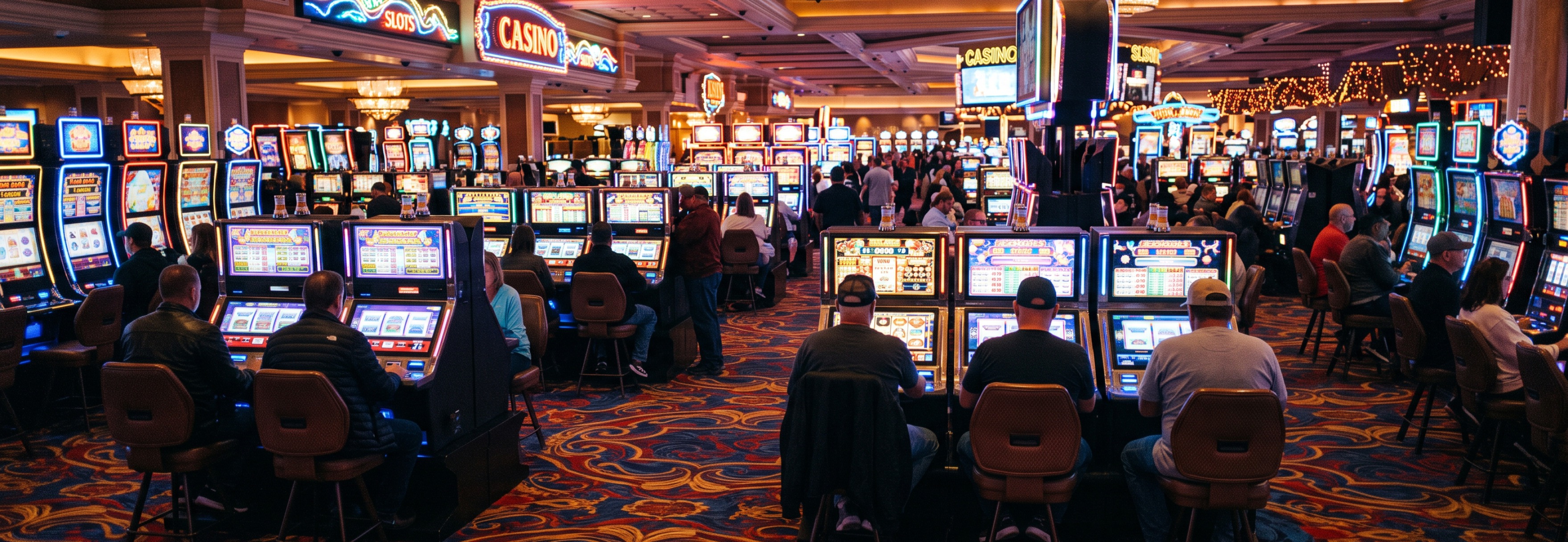 Casino in Las Vegas (illustrative KI-Grafik)