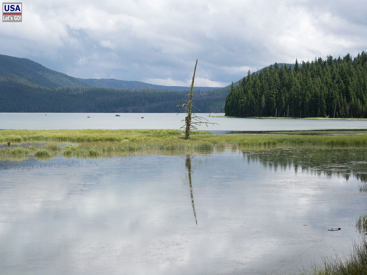 Paulina Lake Newberry Volcano National Monument