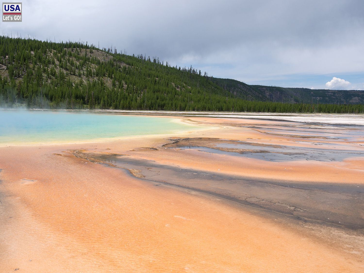 Grand Prismatic Spring Yellowstone