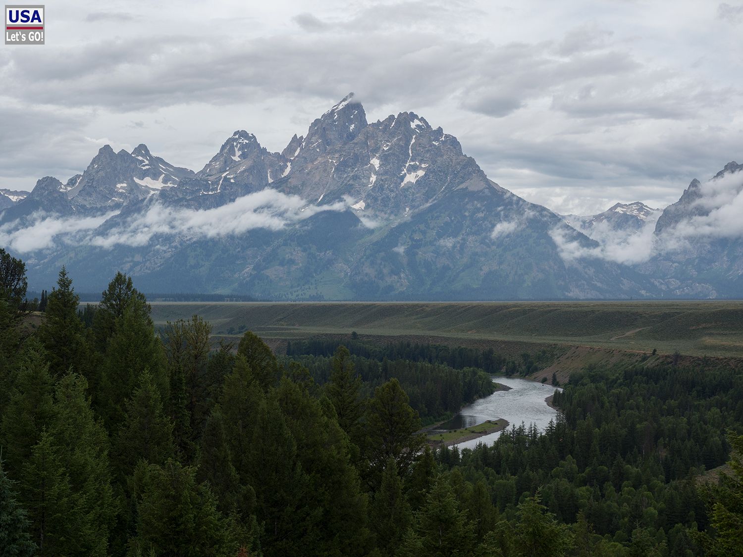 Snake River Overlook Grand Teton National Park