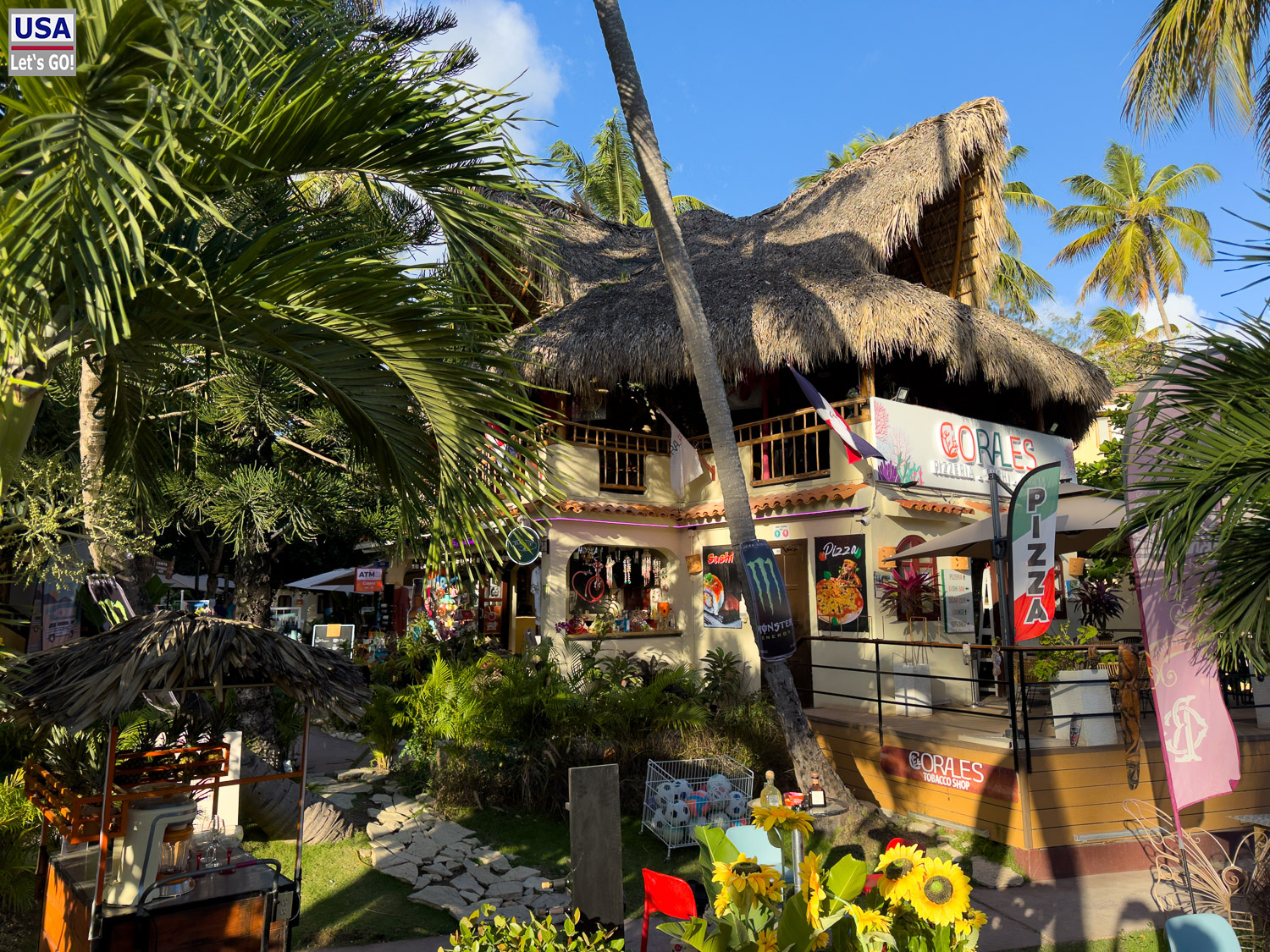 Los Corales Beach Village in Bavaro im Morgenlicht