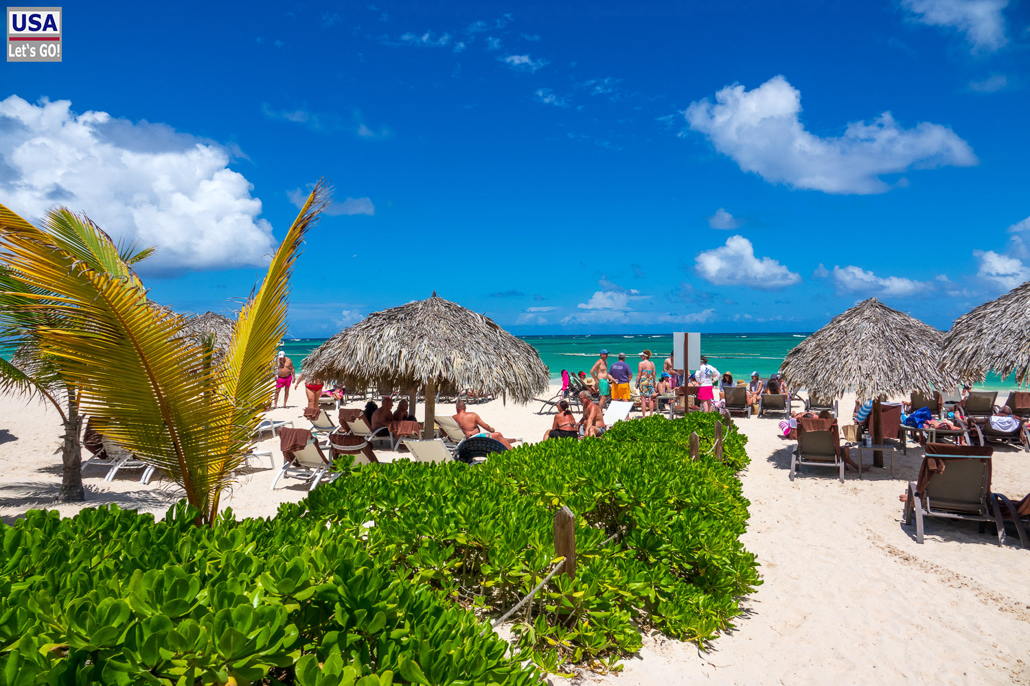 Sonniger Strandtag in Bavaro