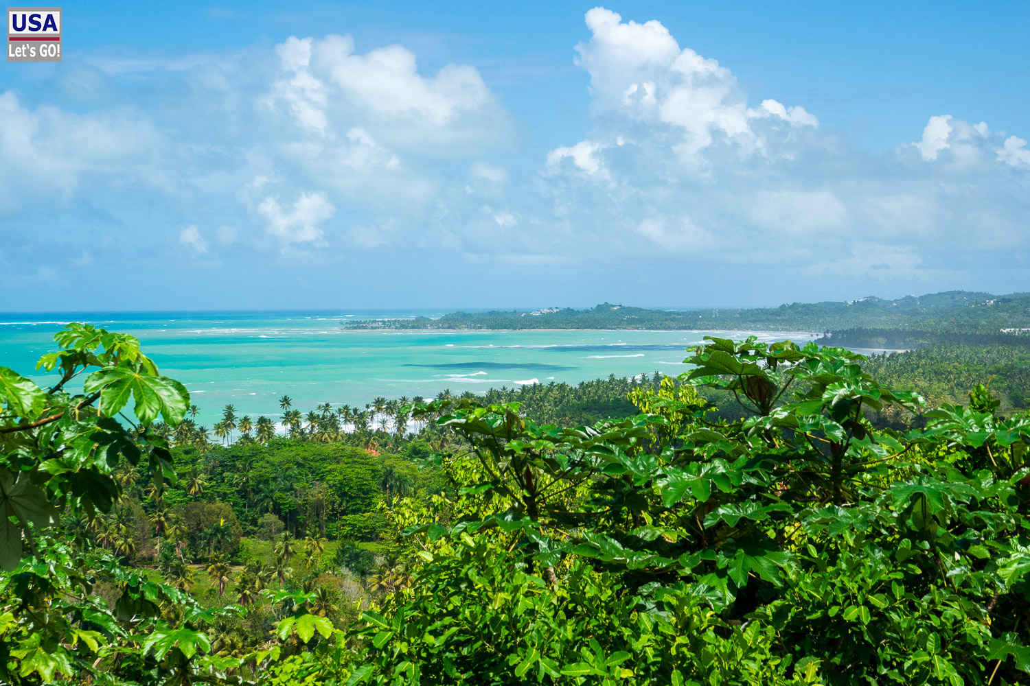 Aussichtspunkt auf der Halbinsel Samana