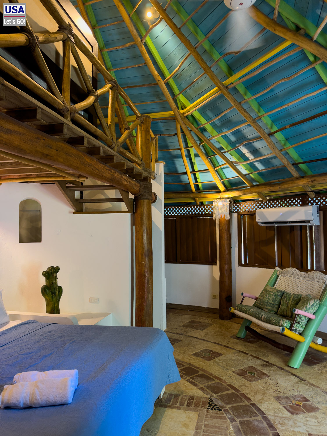 Chalet im Hotel Playa de Coson, Playa Cos&oacute;n
