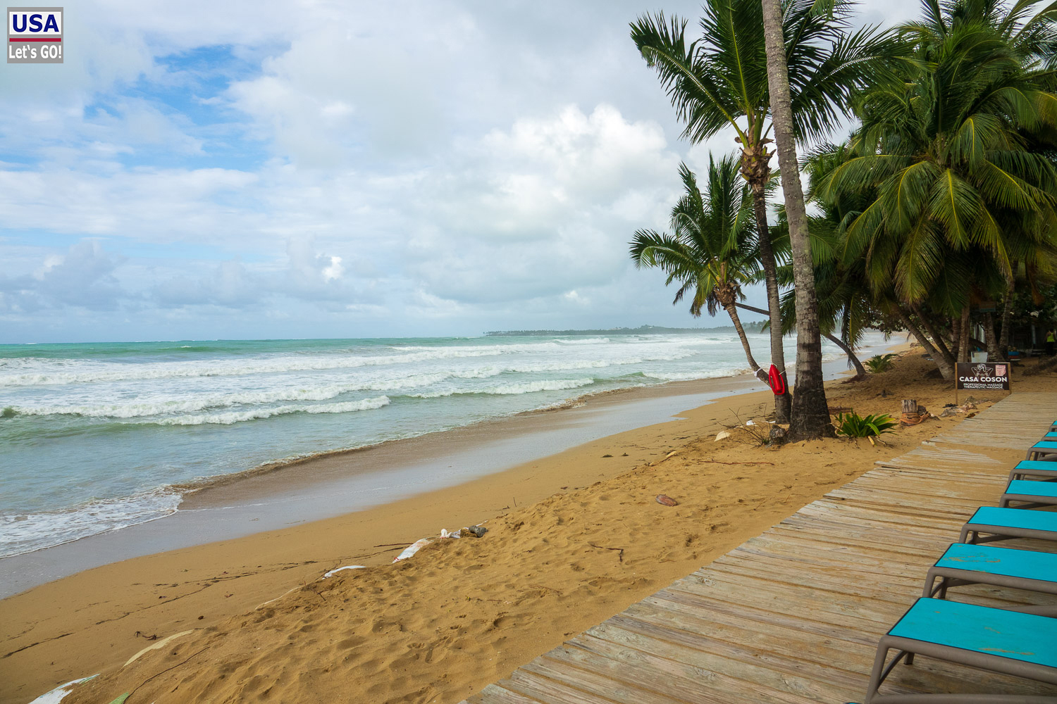 Tropischer Garten am Playa Cos&oacute;n, Samana
