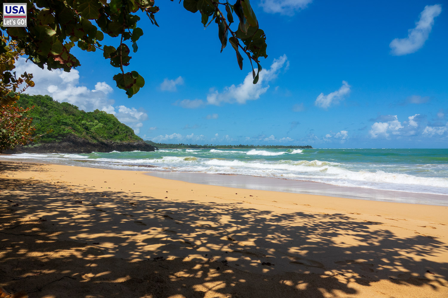 Playa Mor&oacute;n auf der Halbinsel Samana