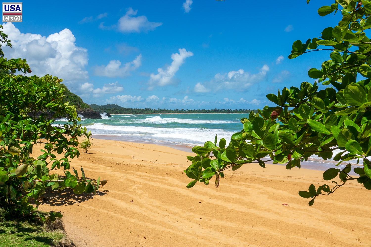 Playa Mor&oacute;n auf der Halbinsel Samana