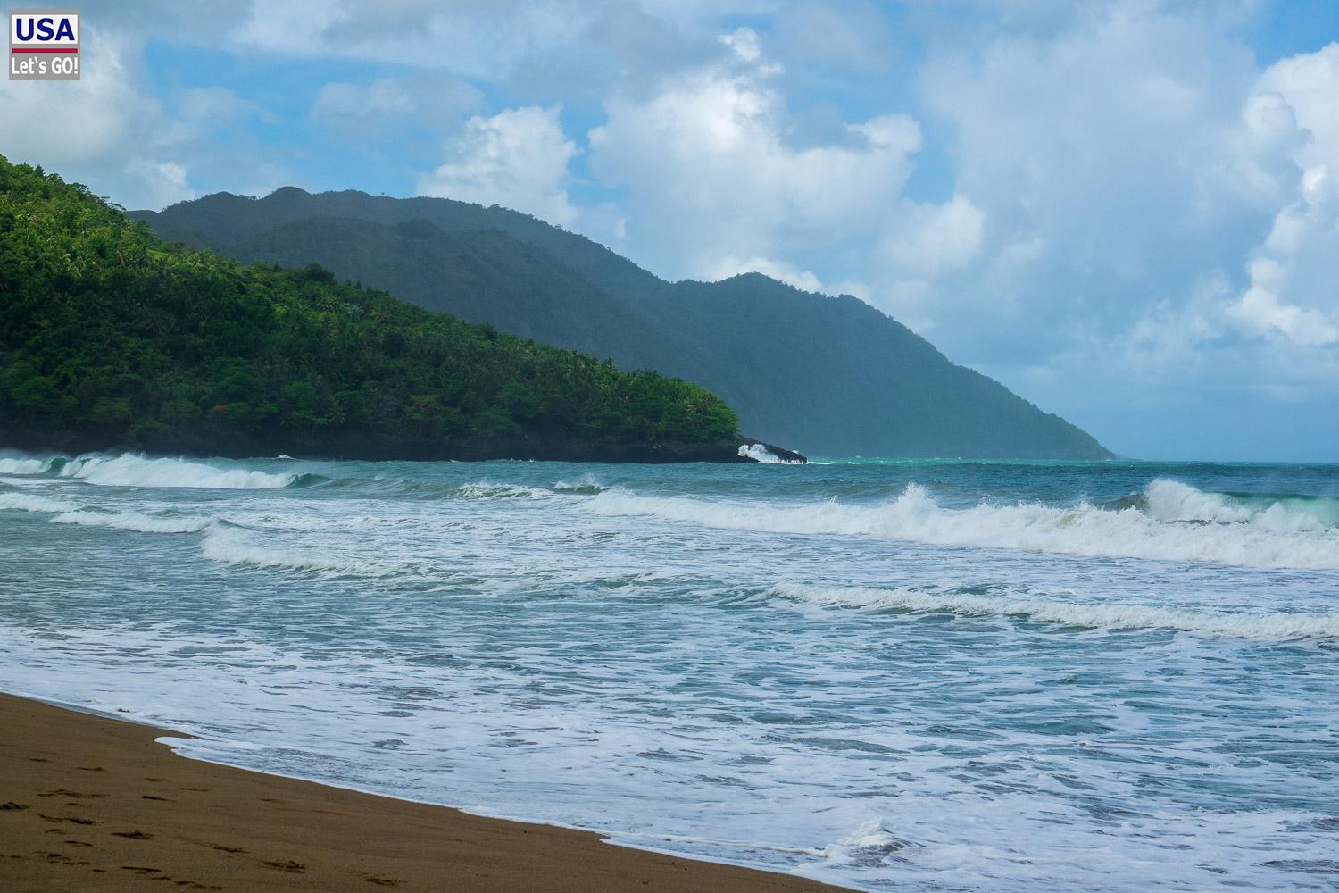 Playa del Valle auf der Halbinsel Samana