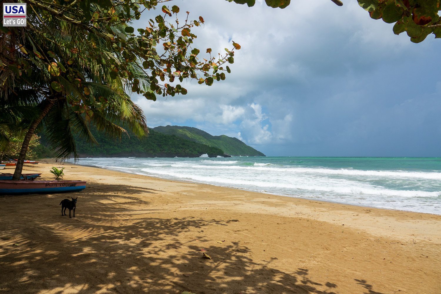 Playa del Valle auf der Halbinsel Samana