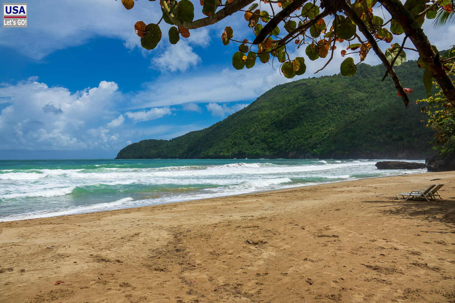 Playa del Valle auf der Halbinsel Samana