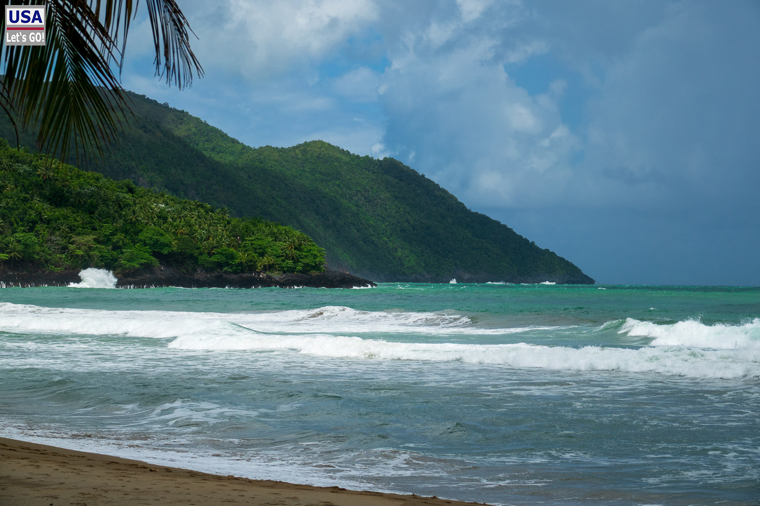 Playa del Valle auf der Halbinsel Samana