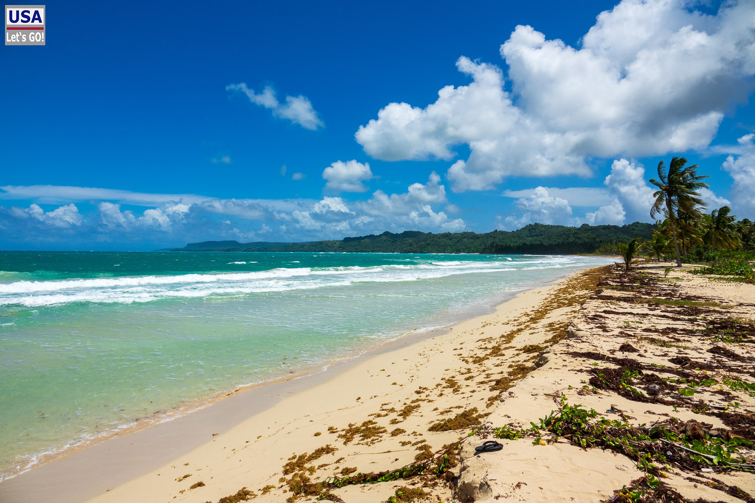 Playa Rinc&oacute;n bei Las Galeras, Dominikanische Republik