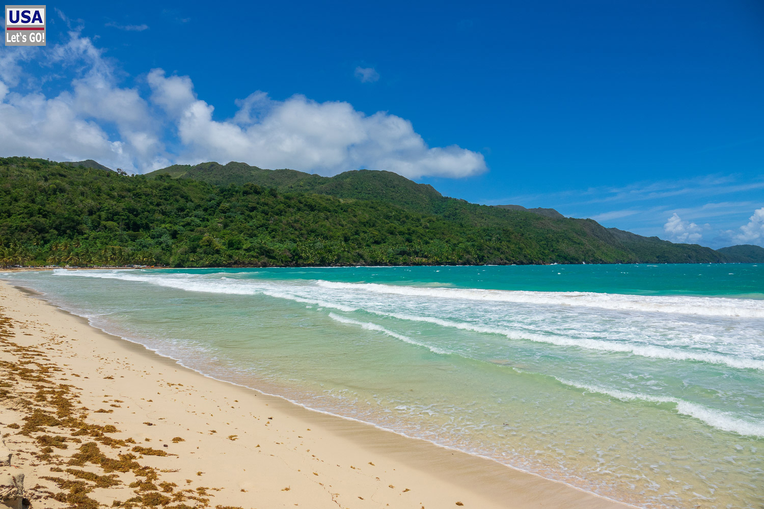 Playa Rinc&oacute;n bei Las Galeras, Dominikanische Republik