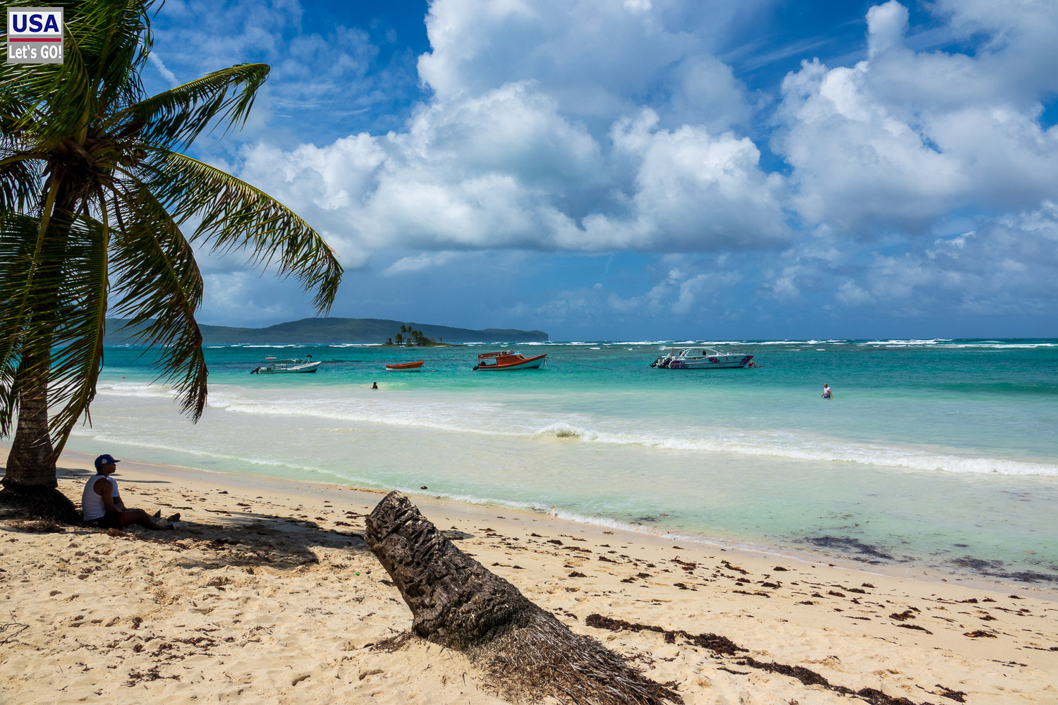 Playa Rinc&oacute;n bei Las Galeras, Dominikanische Republik
