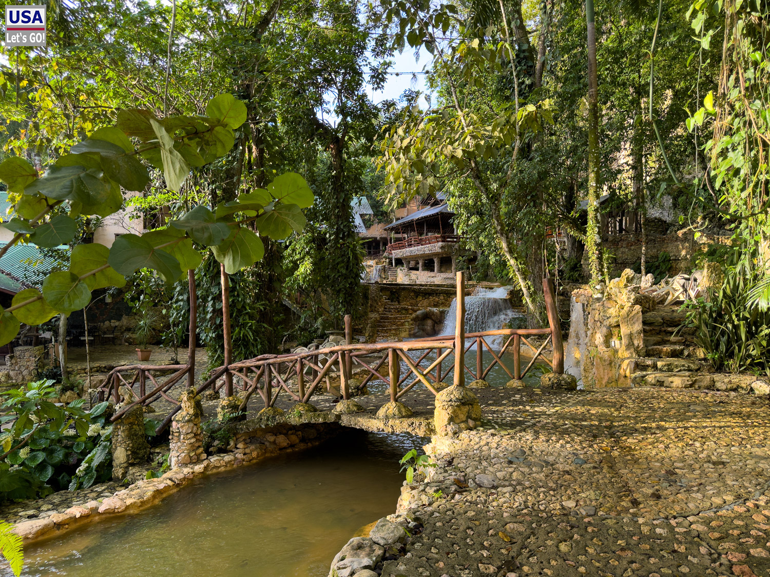 Naturpools des Alto Cano Hondo am Morgen