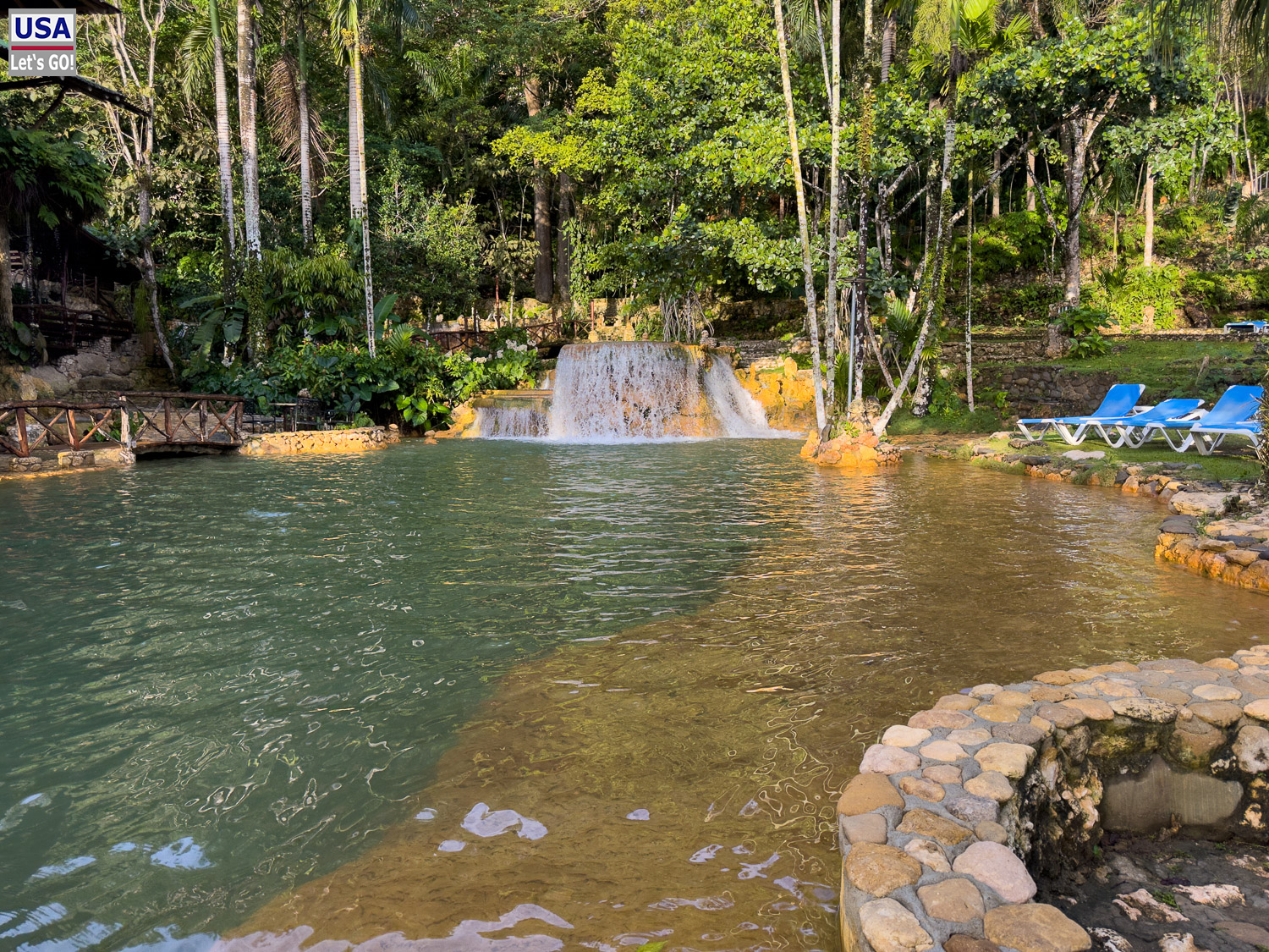 Naturpools des Alto Cano Hondo am Morgen
