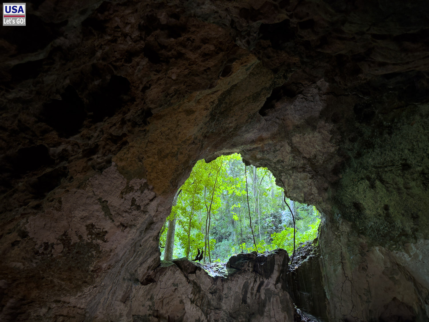 In der Cueva de la Arena, Los Haitises