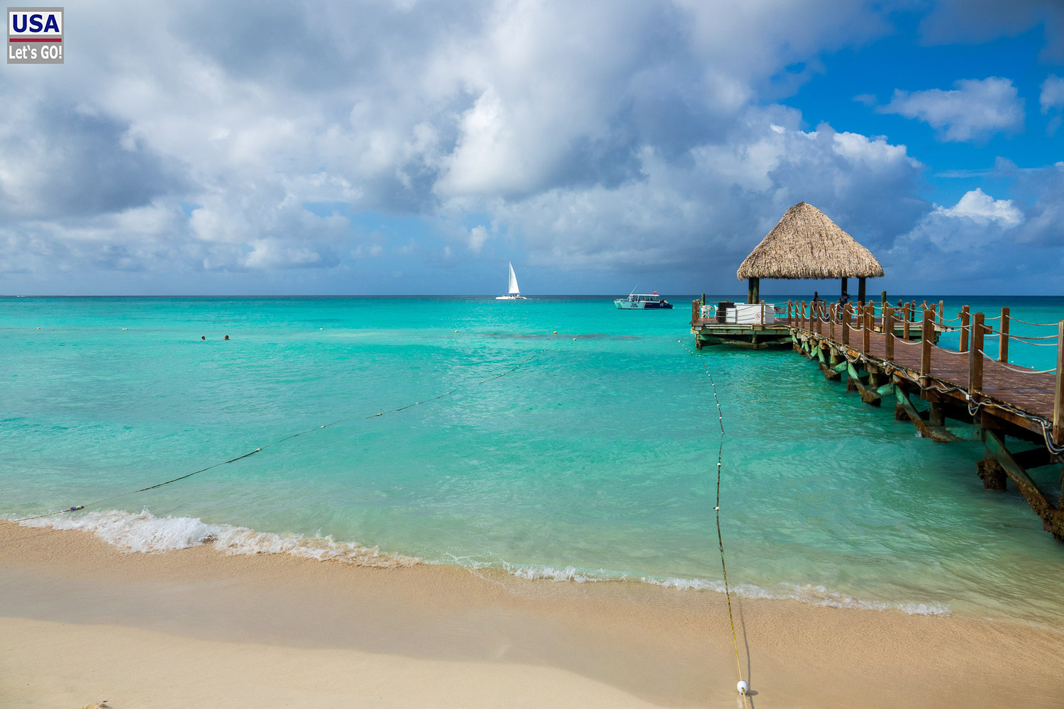 Leuchtturm am Playa Dominicus, Bayahibe