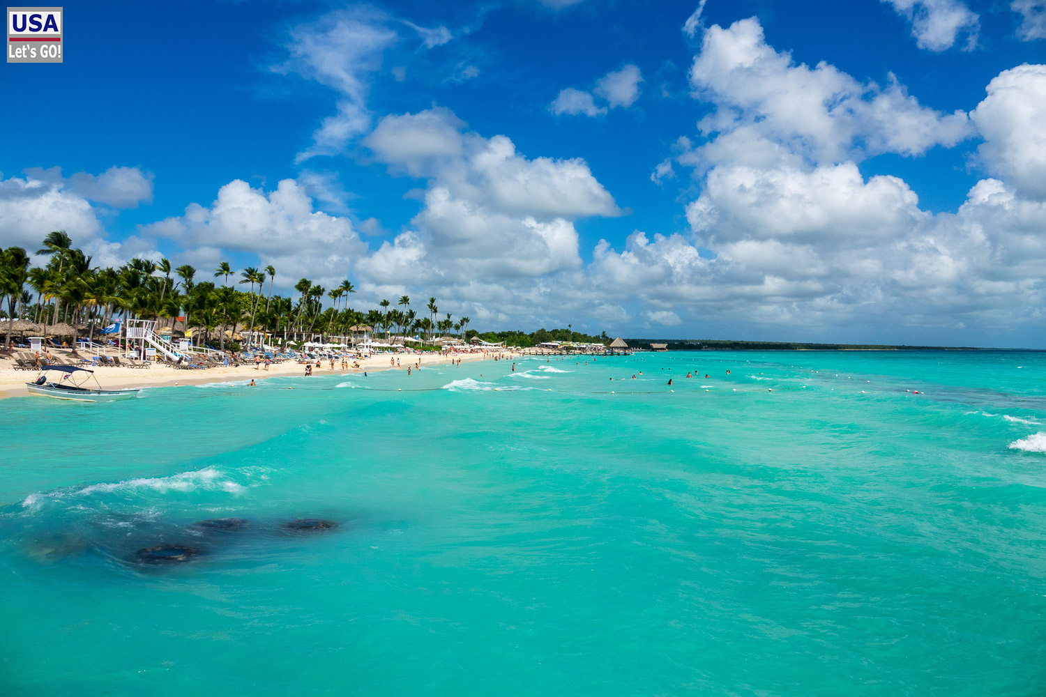 Leuchtturm am Playa Dominicus, Bayahibe