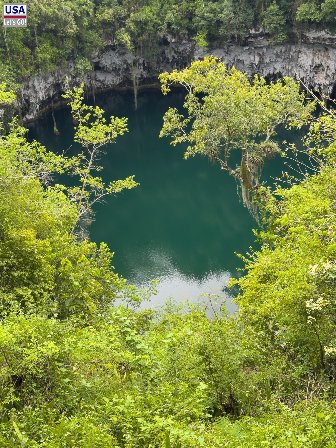 Offene Cenote im Los Tres Ojos, Santo Domingo