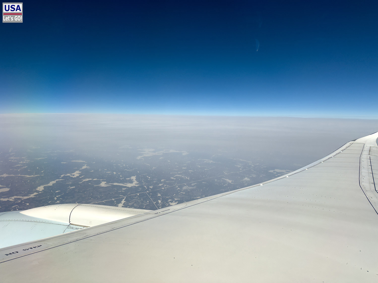 An Bord des Flugs nach Punta Cana