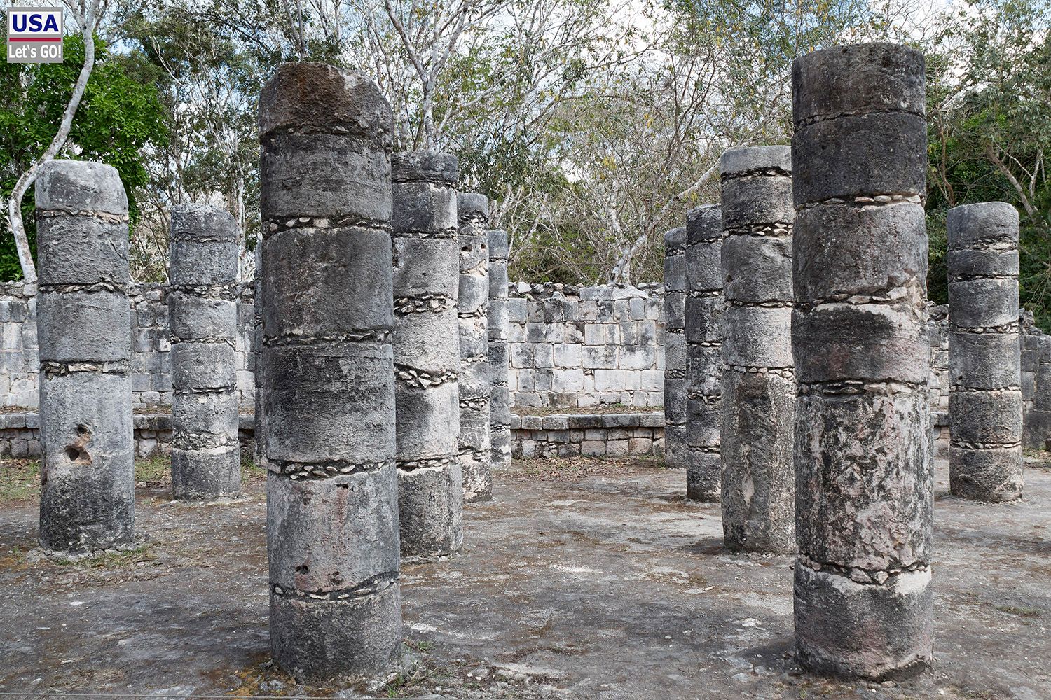Chichen Itza Las Mil Columnas