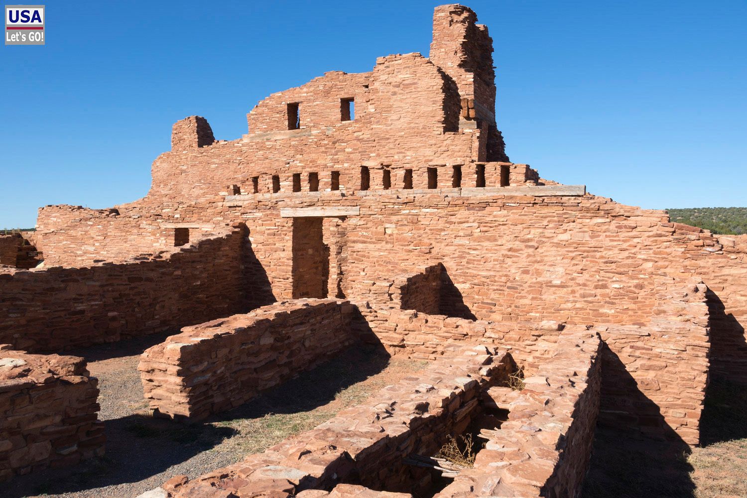 Abo Ruins Salinas Pueblo Missions