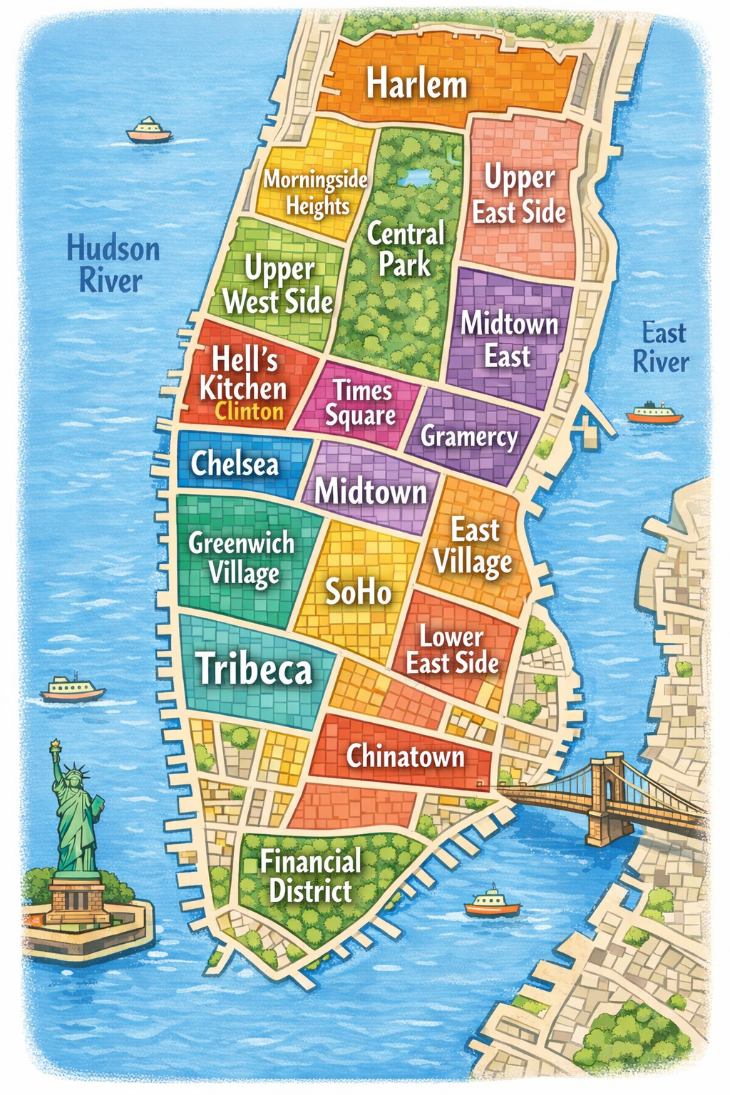 NYC districts