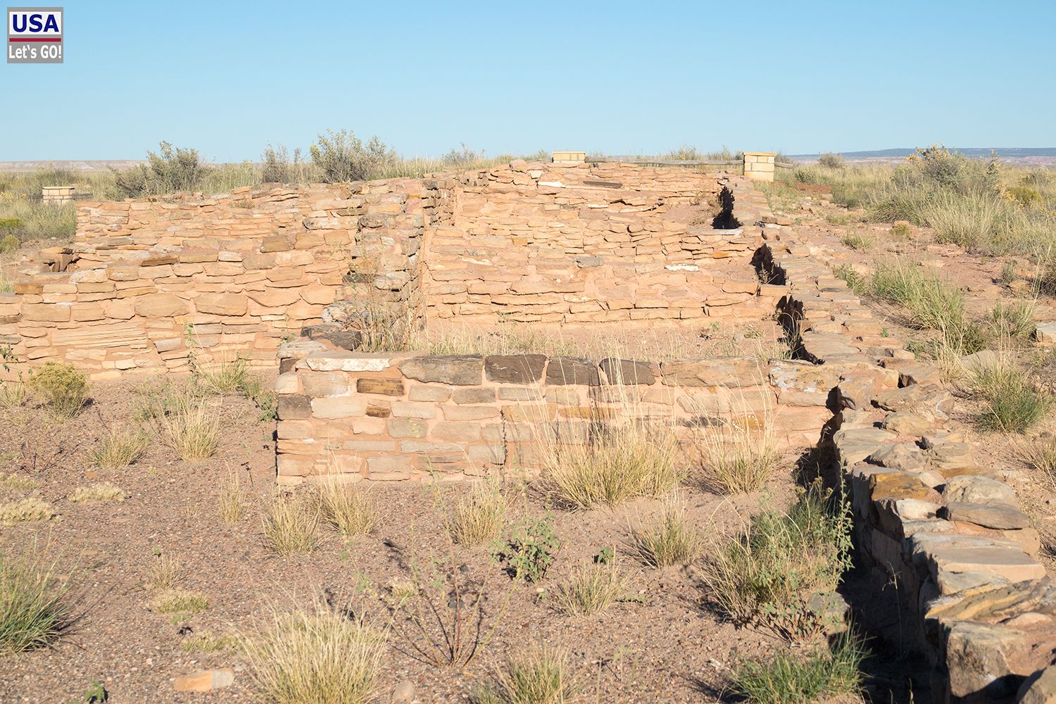 Petrified Forest National Park Rio Puerco Village