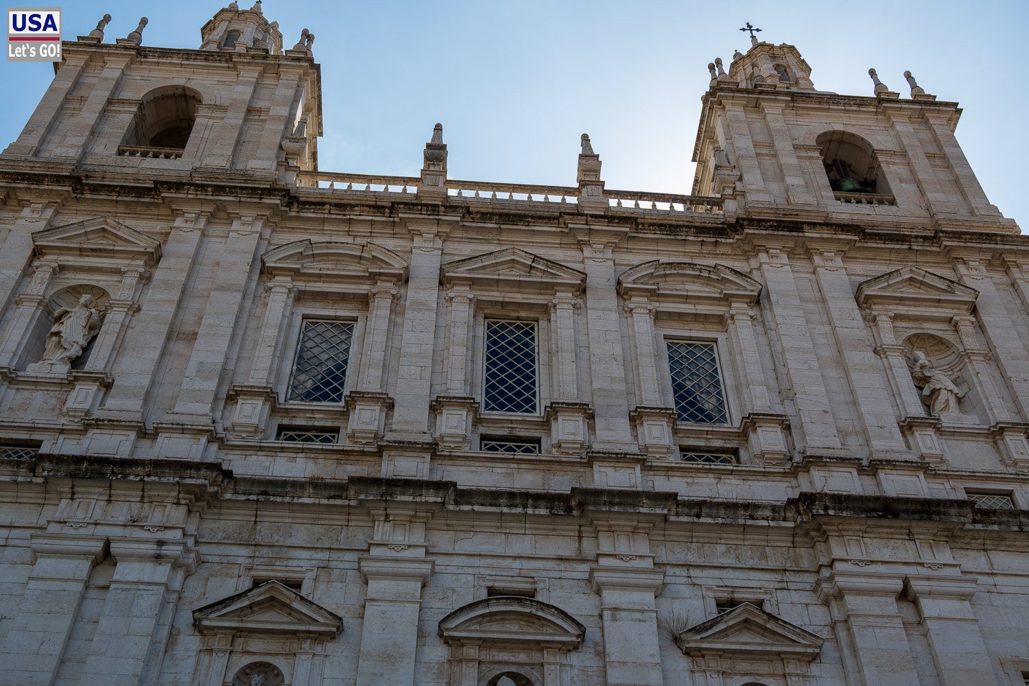 Fassade der Igreja de São Vicente de Fora