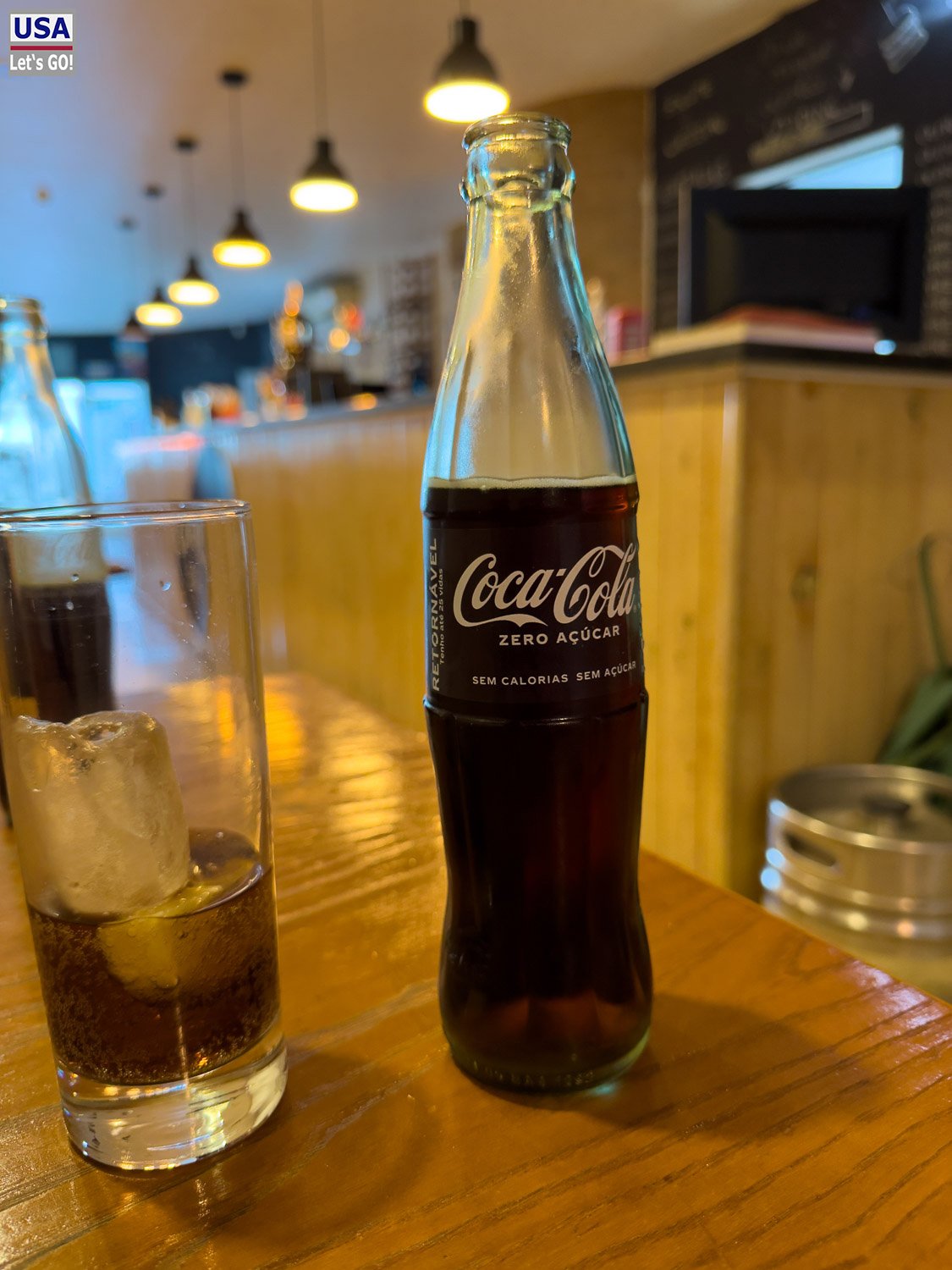 Coca-Cola in der Oltra Hamburgueria