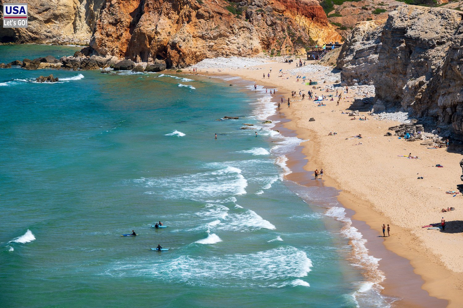Brandung an der Praia do Tonel