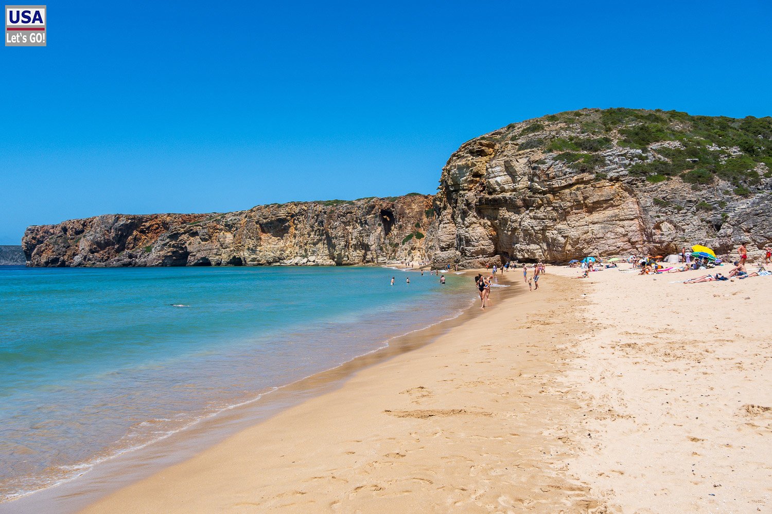 Sandstrand der Praia do Beliche