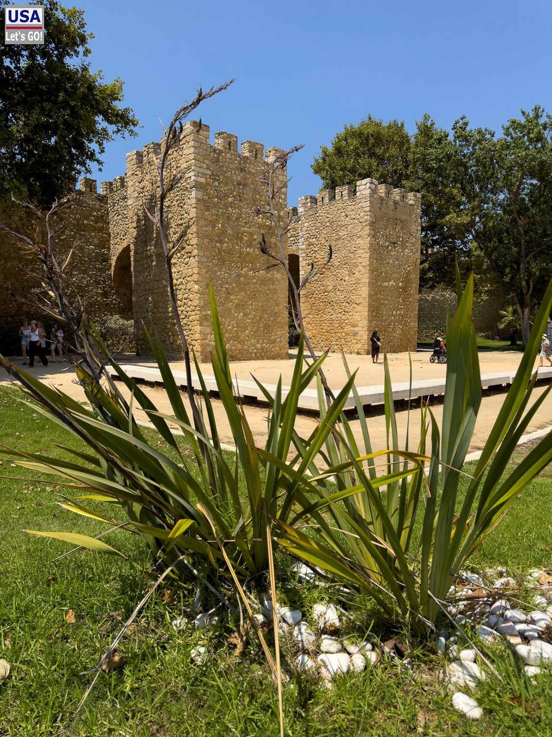 Türme der Stadtmauer von Lagos