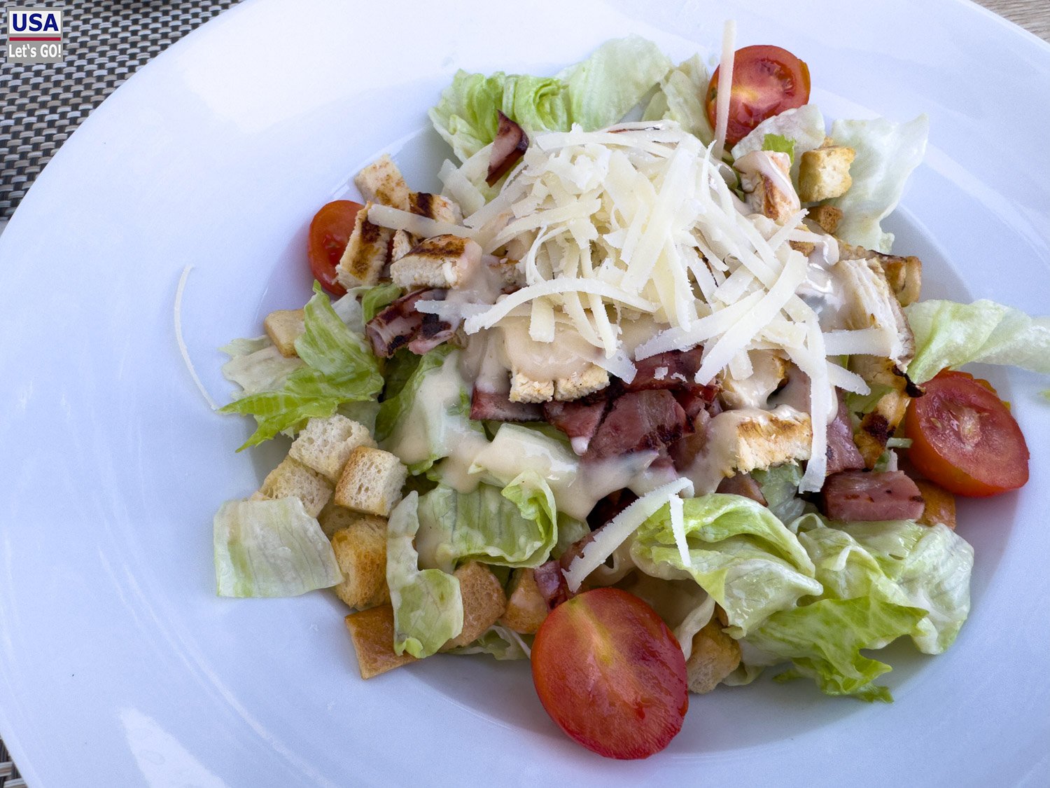 Salat zum Abendessen