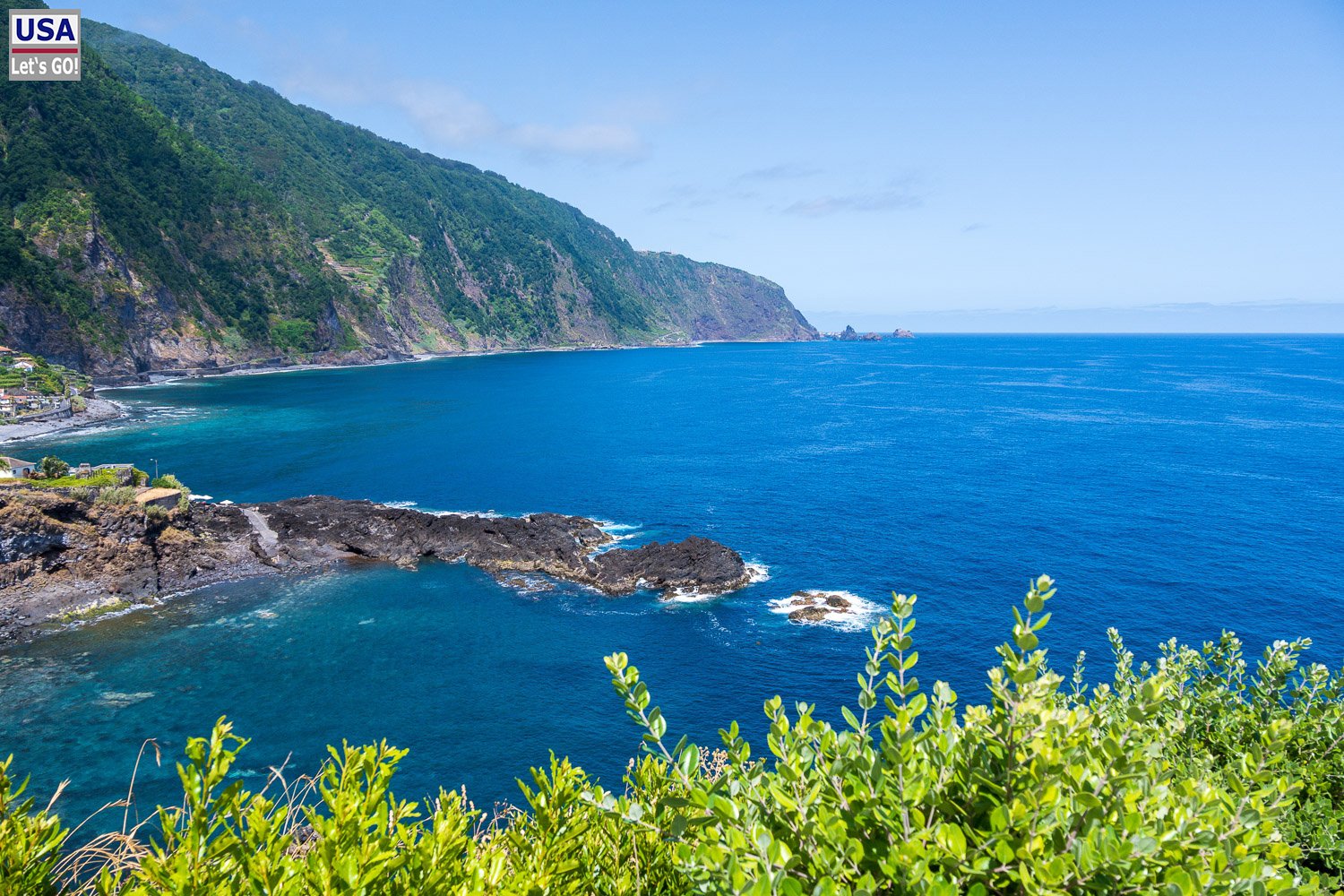 Nordküste von Madeira bei Seixal mit Naturpools