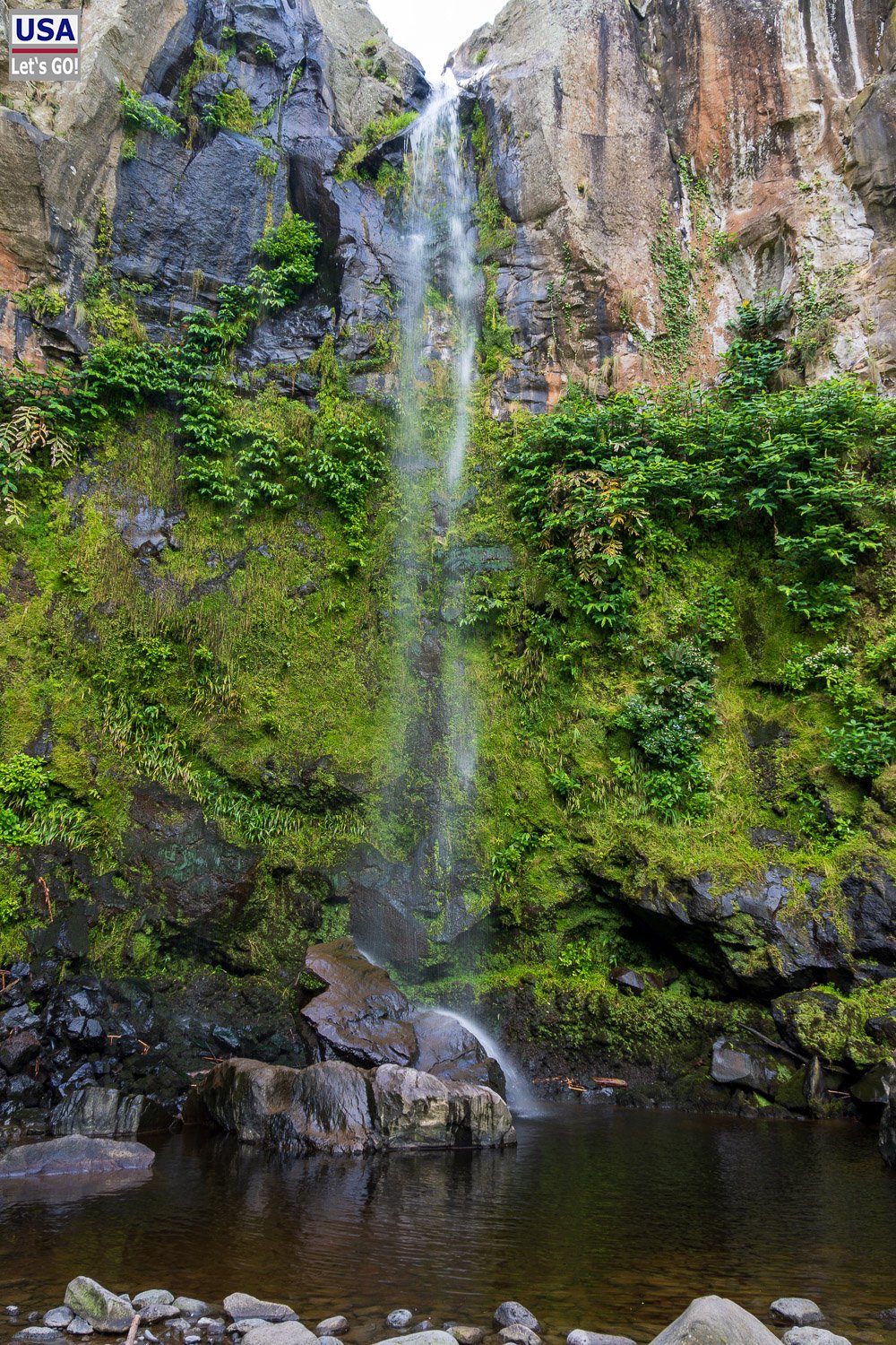 Salto da Farinha mit Becken