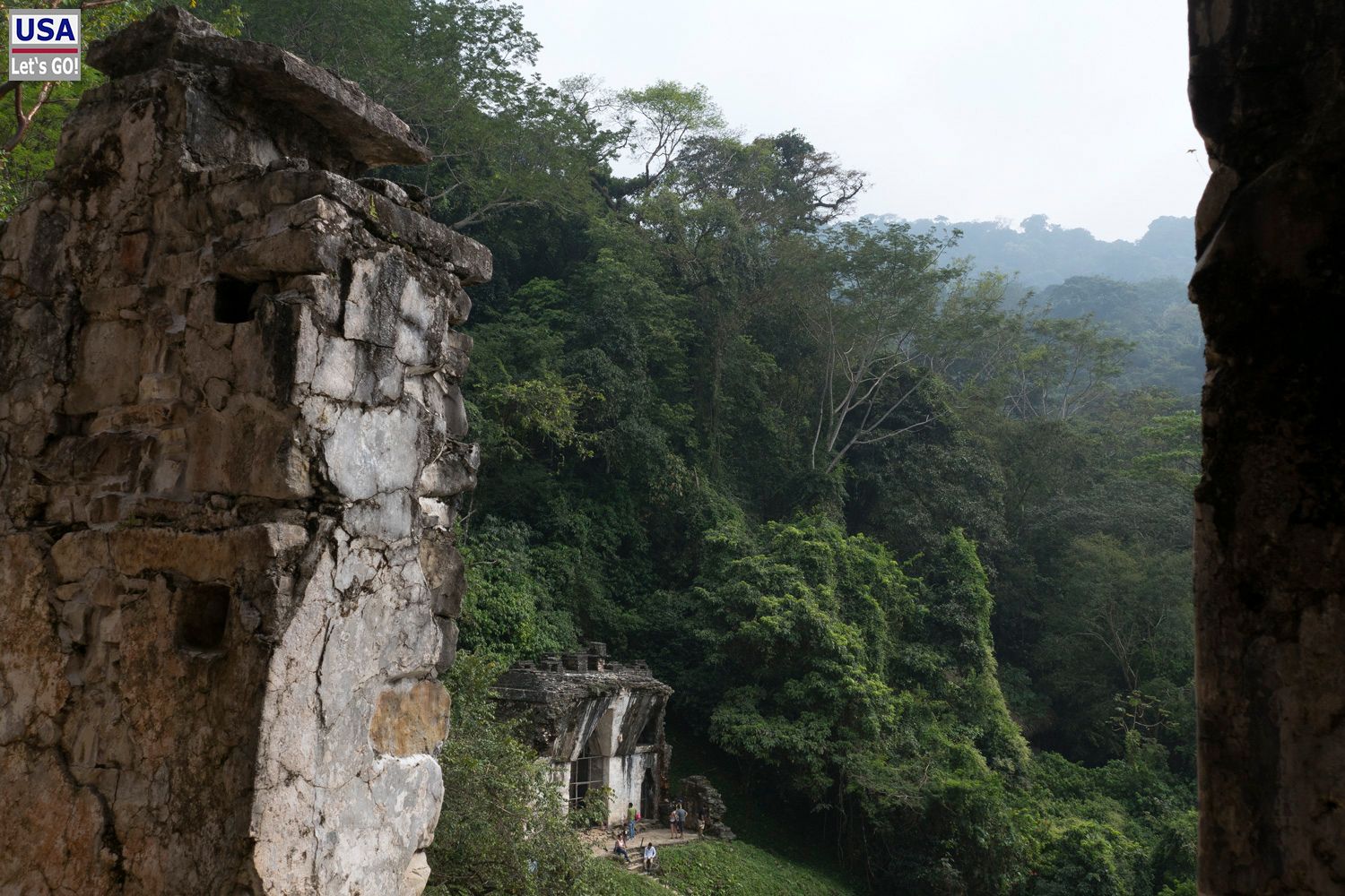 Palenque Templo Cruz Foliada