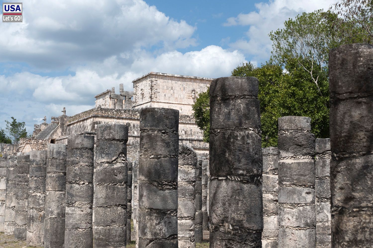 Chichén Itzá Las Mil Columnas