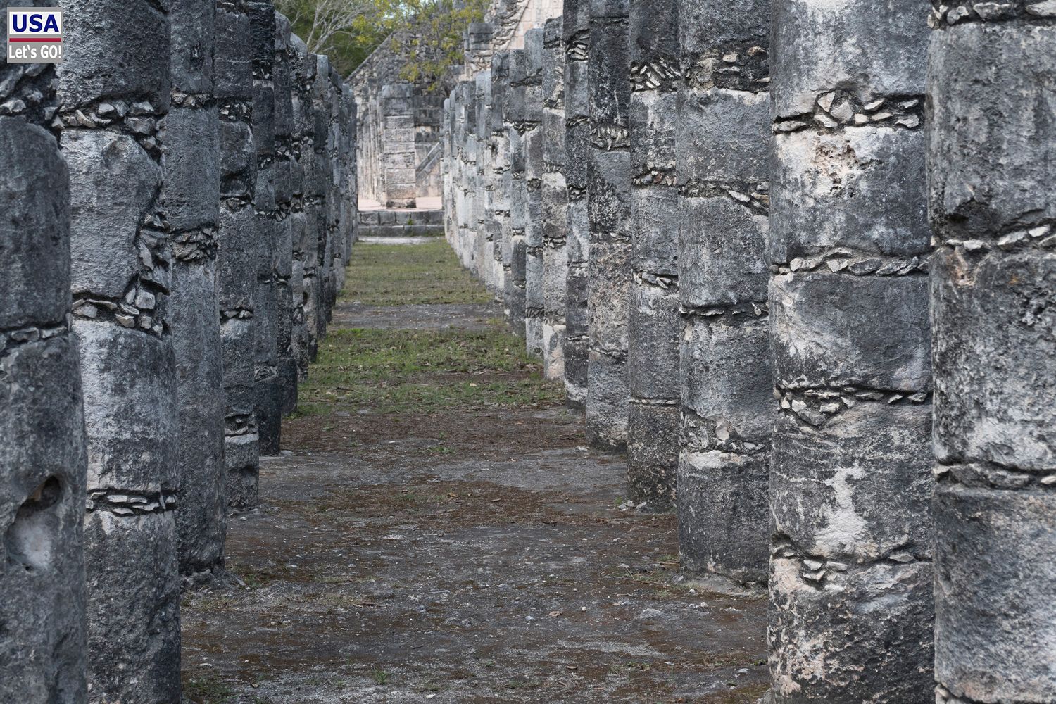 Chichén Itzá Las Mil Columnass