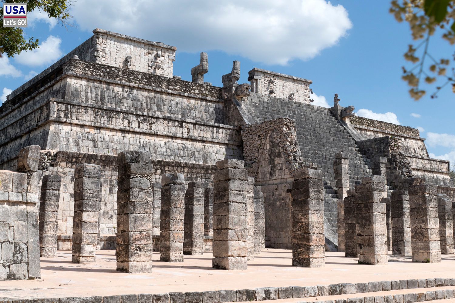 Chichén Itzá Las Mil Columnass